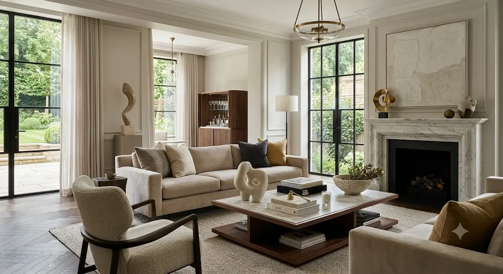 Add Sculptural Decor Pieces