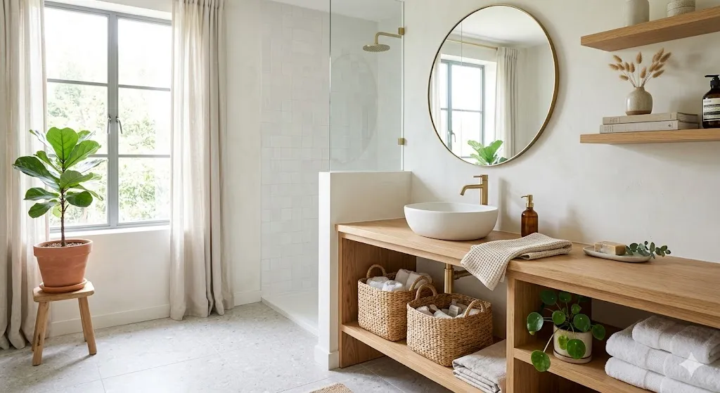 Choose a Wooden Countertop for a Spa-Like Feel