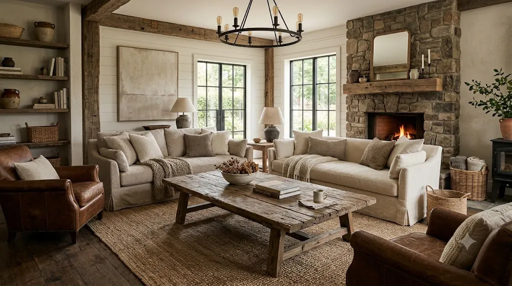 Add Weathered Wood Furniture