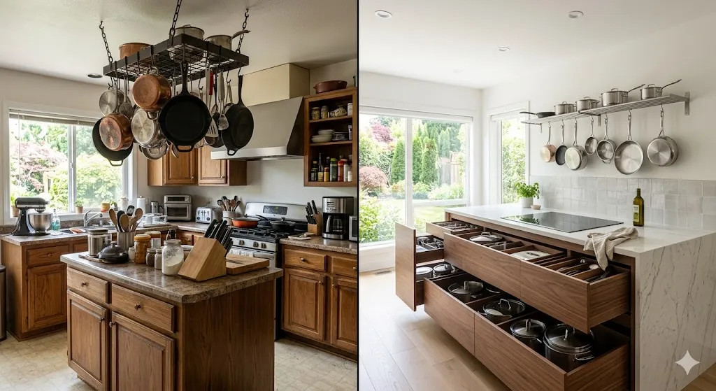 Large Hanging Pot Racks