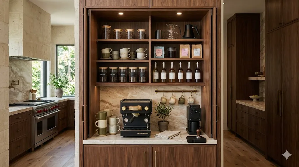 Install a Built-In Coffee Station
