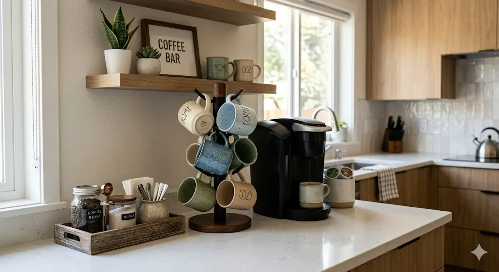 Add a Compact Mug Tree