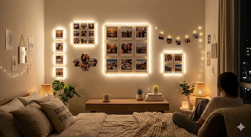 Small Grid Photo Walls