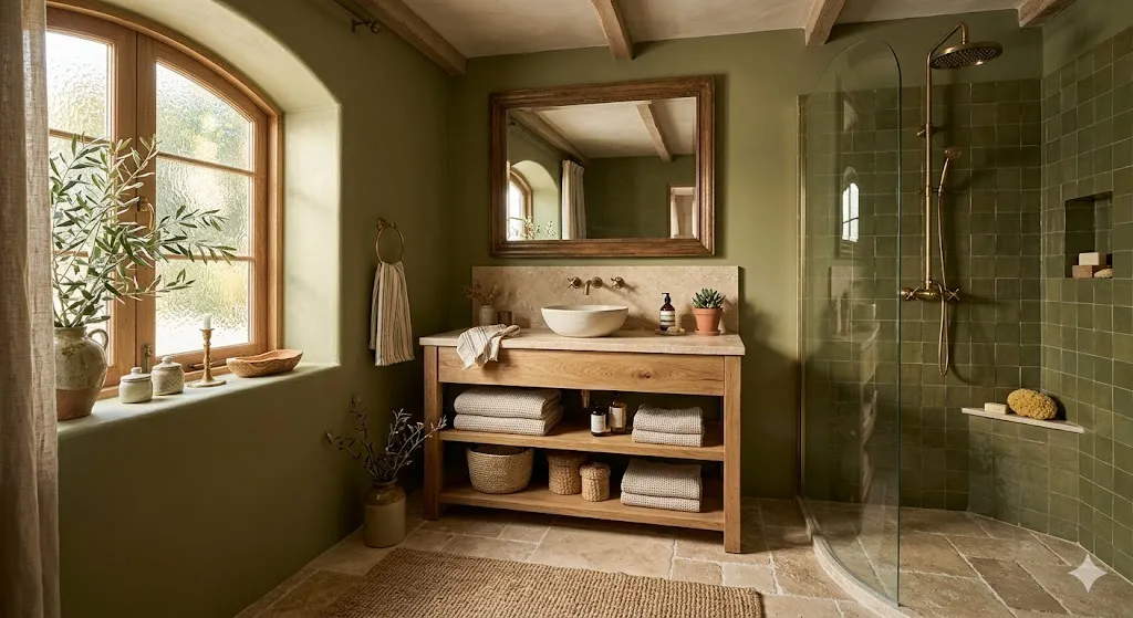 Choose an Earthy Olive Green Color Palette