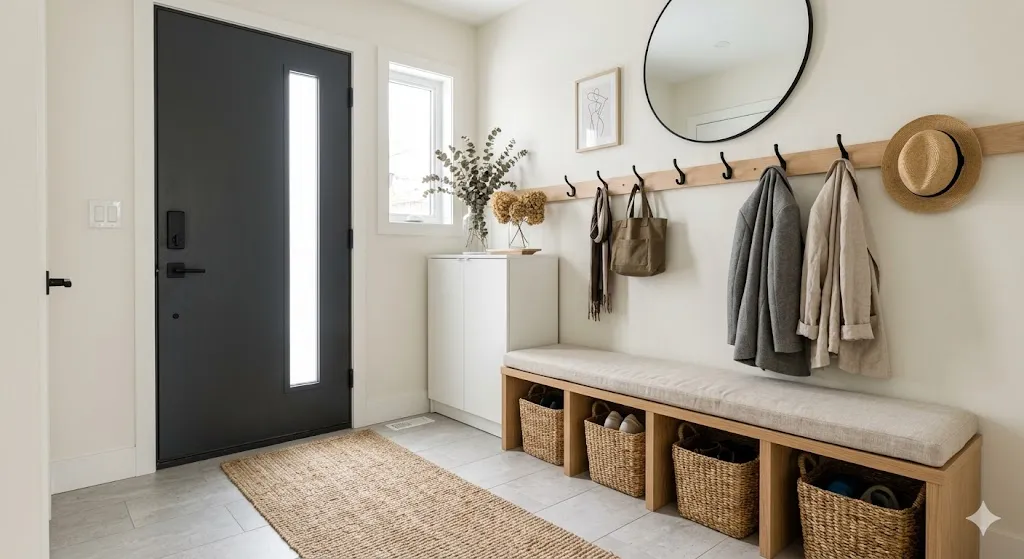 Simple Front Door Organization