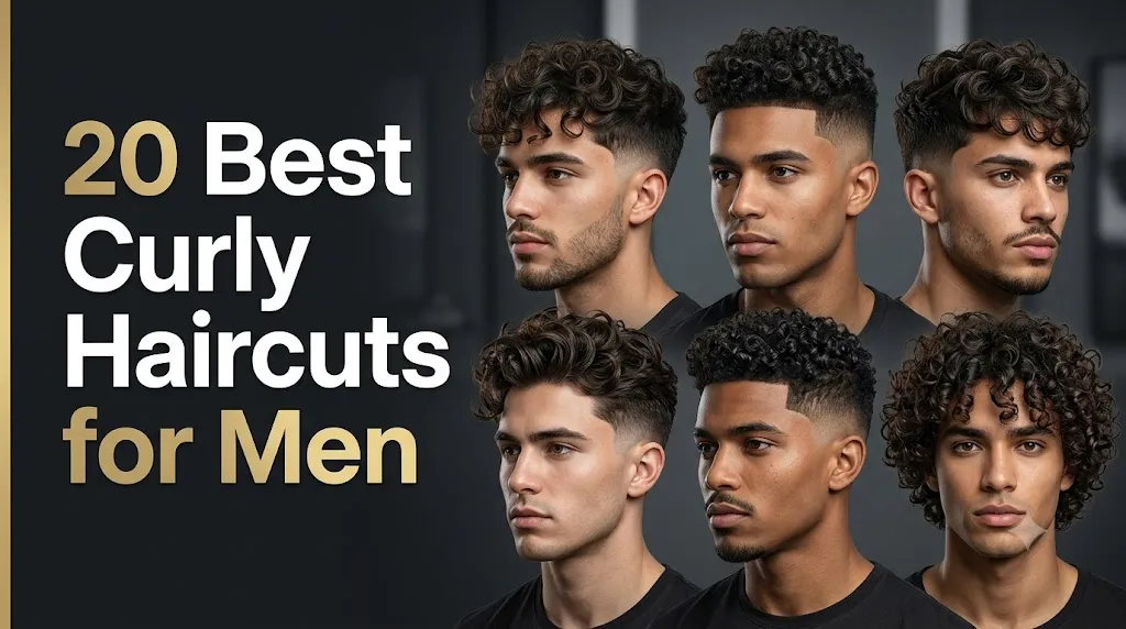 20 Best Curly Haircuts for Men