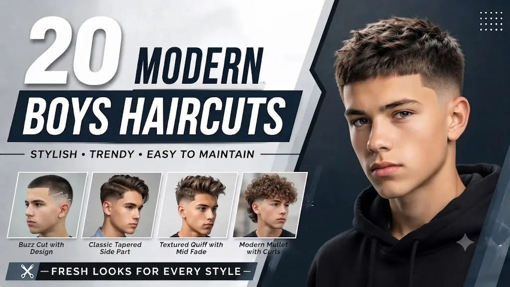 20 Modern Boys Haircuts