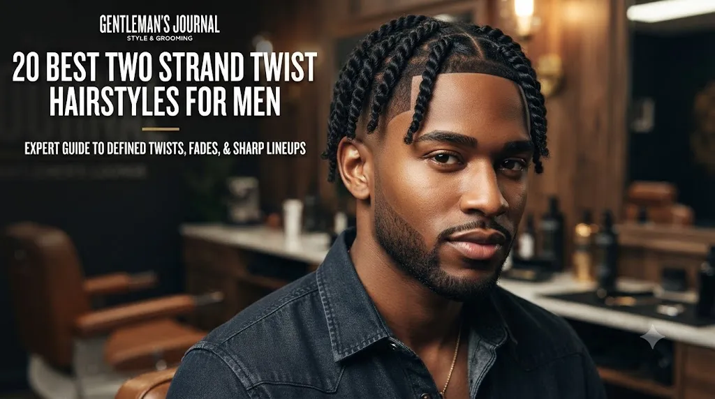 20 Best Two Strand Twist Hairstyles for Men