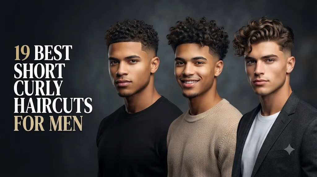 19 Best Short Curly Haircuts for Men