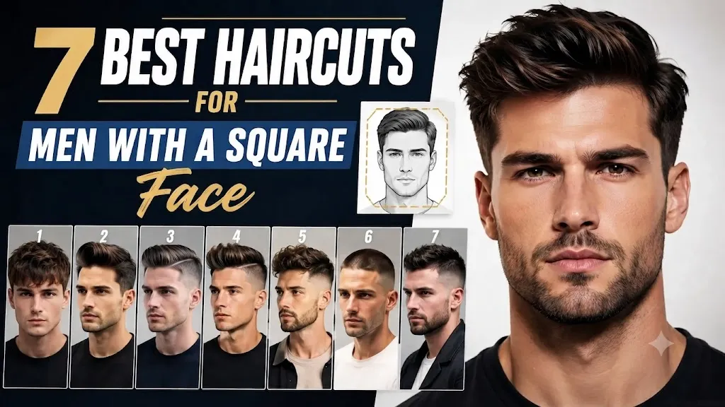 7 Best Haircuts for Men With a Square Face